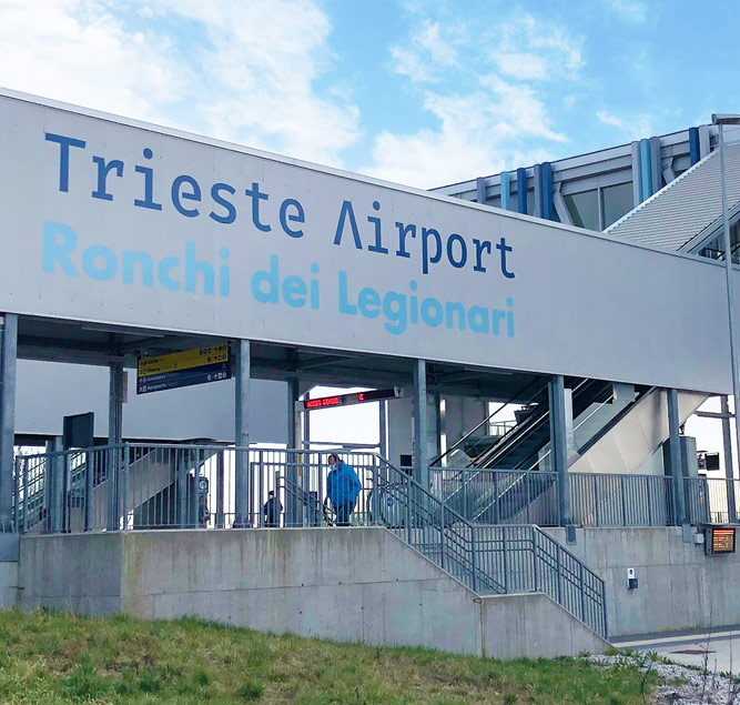 RIAM è responsabile degli impianti di elevazione in Stazione RFI Friuli - Aeroporto di Trieste 